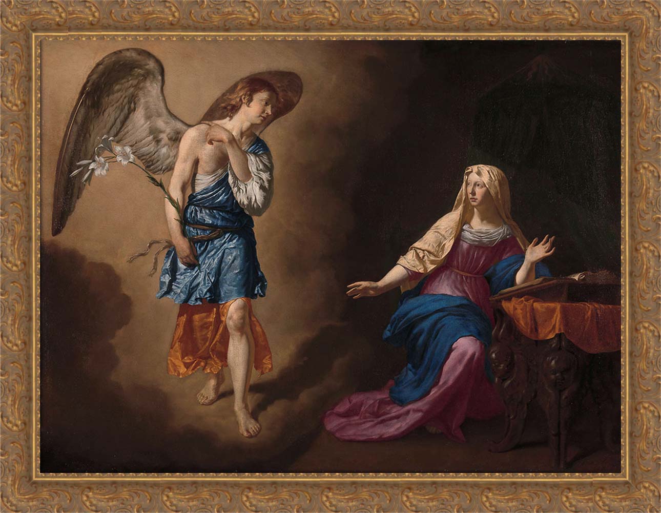 The Annunciation to the Virgin | Paper