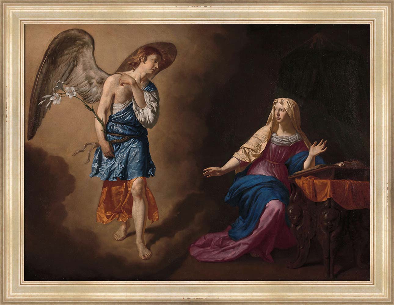 The Annunciation to the Virgin | Paper