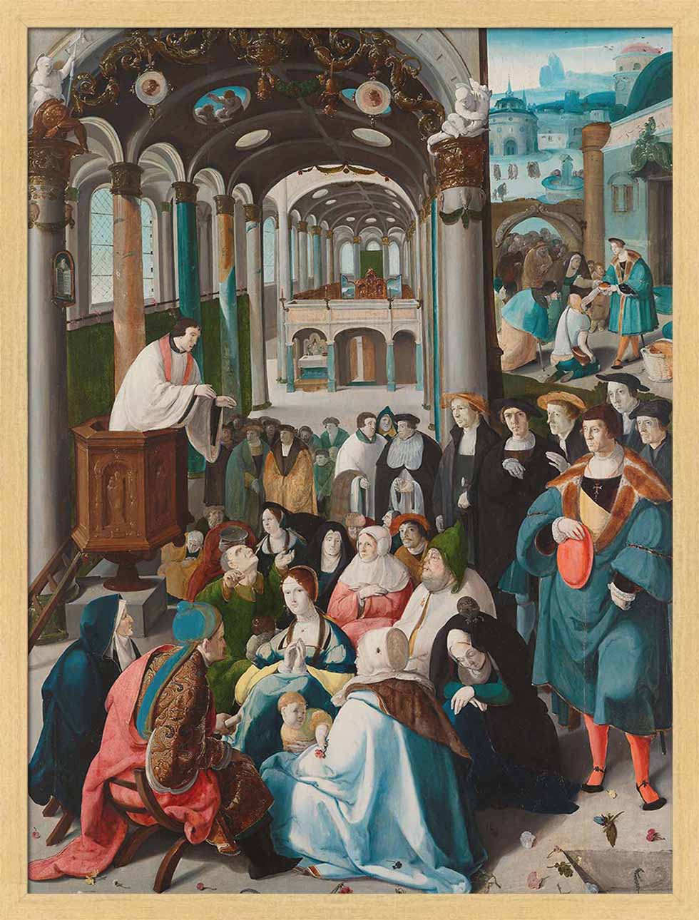 The Calling of Saint Anthony | Paper