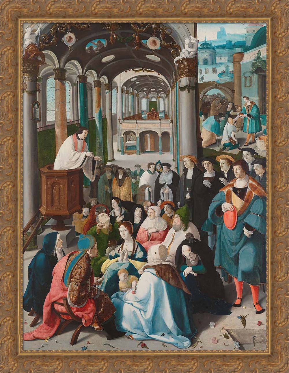 The Calling of Saint Anthony | Paper