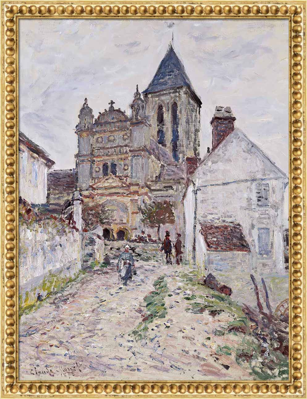 The Church at Vetheuil | Paper