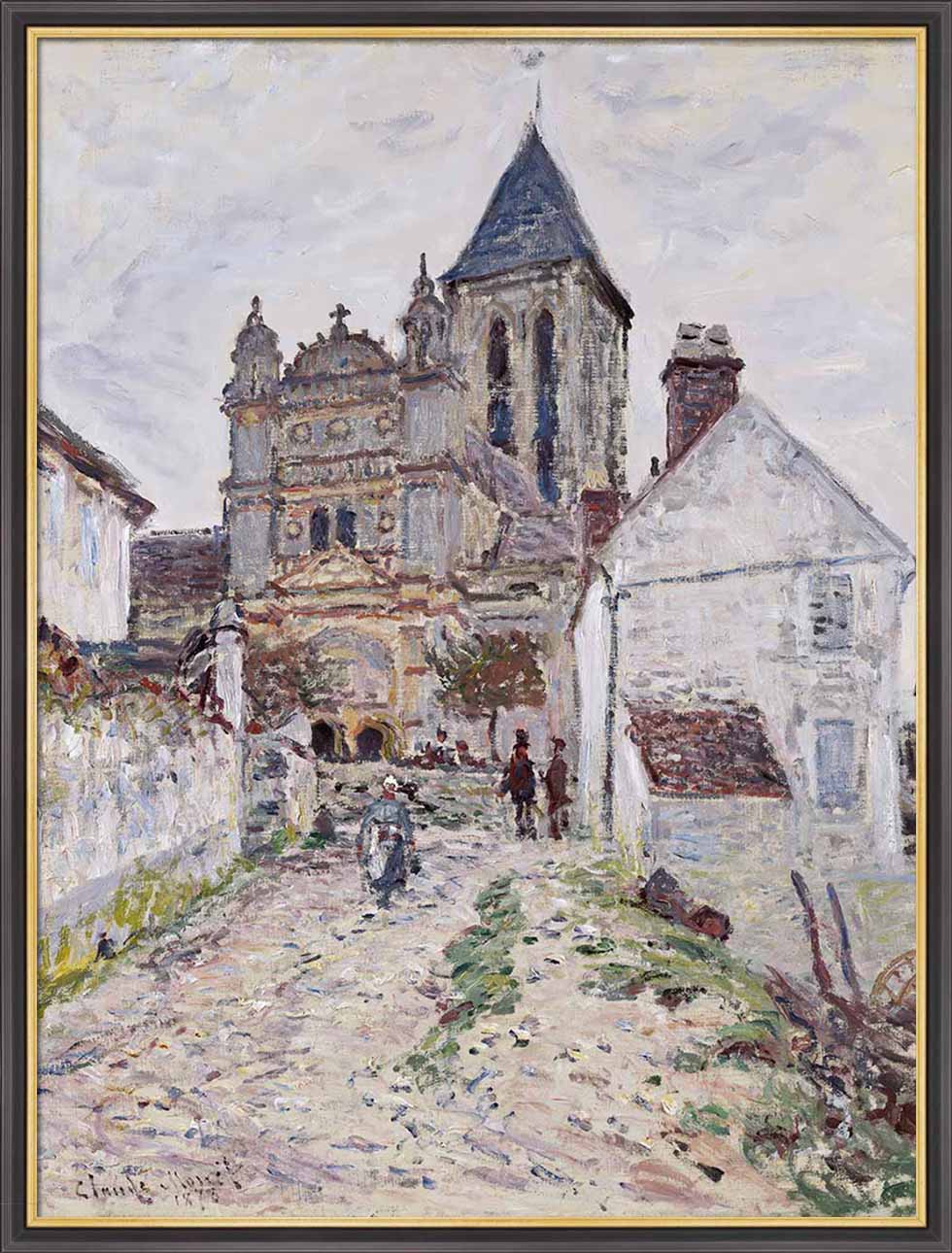 The Church at Vetheuil | Paper