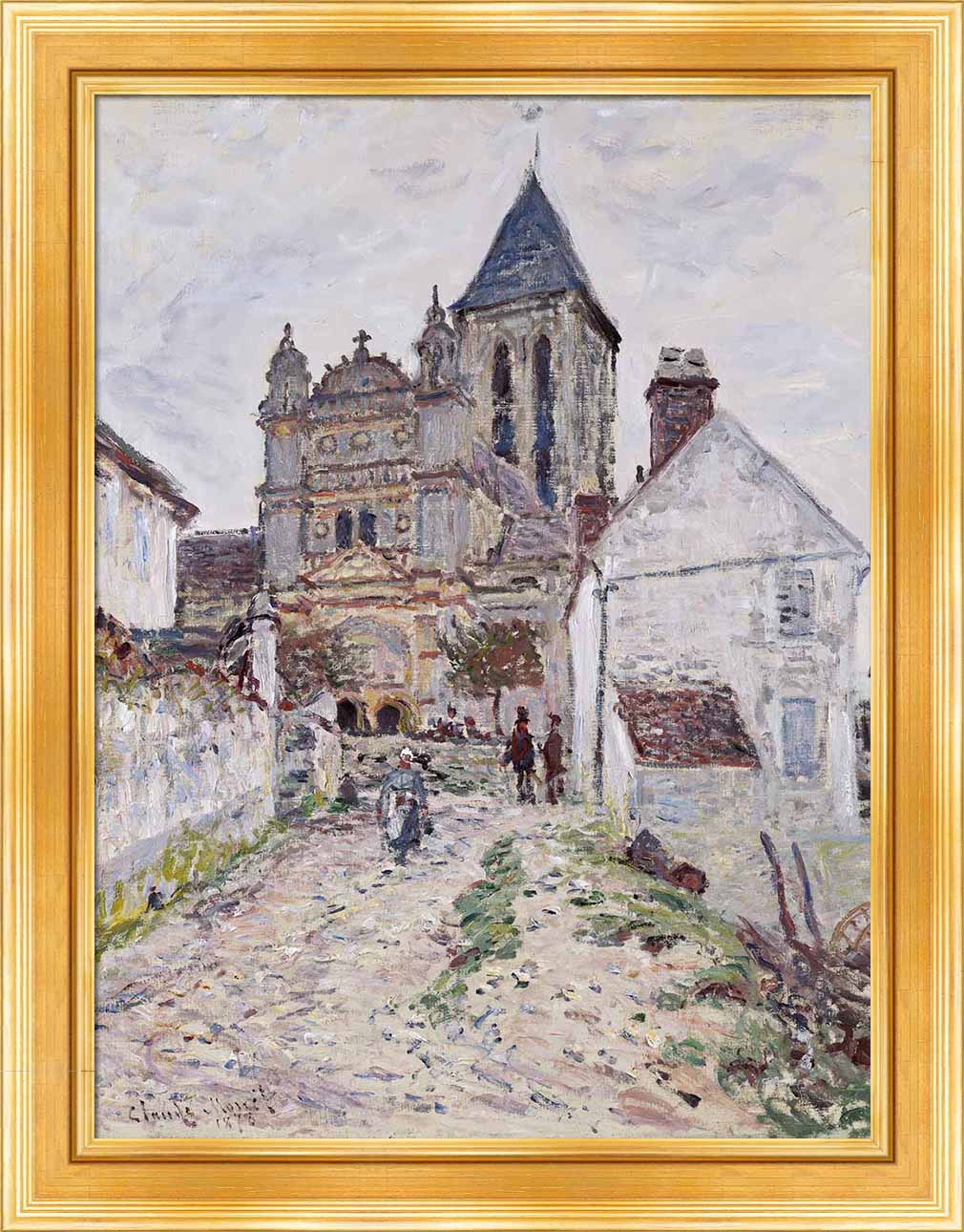 The Church at Vetheuil | Paper