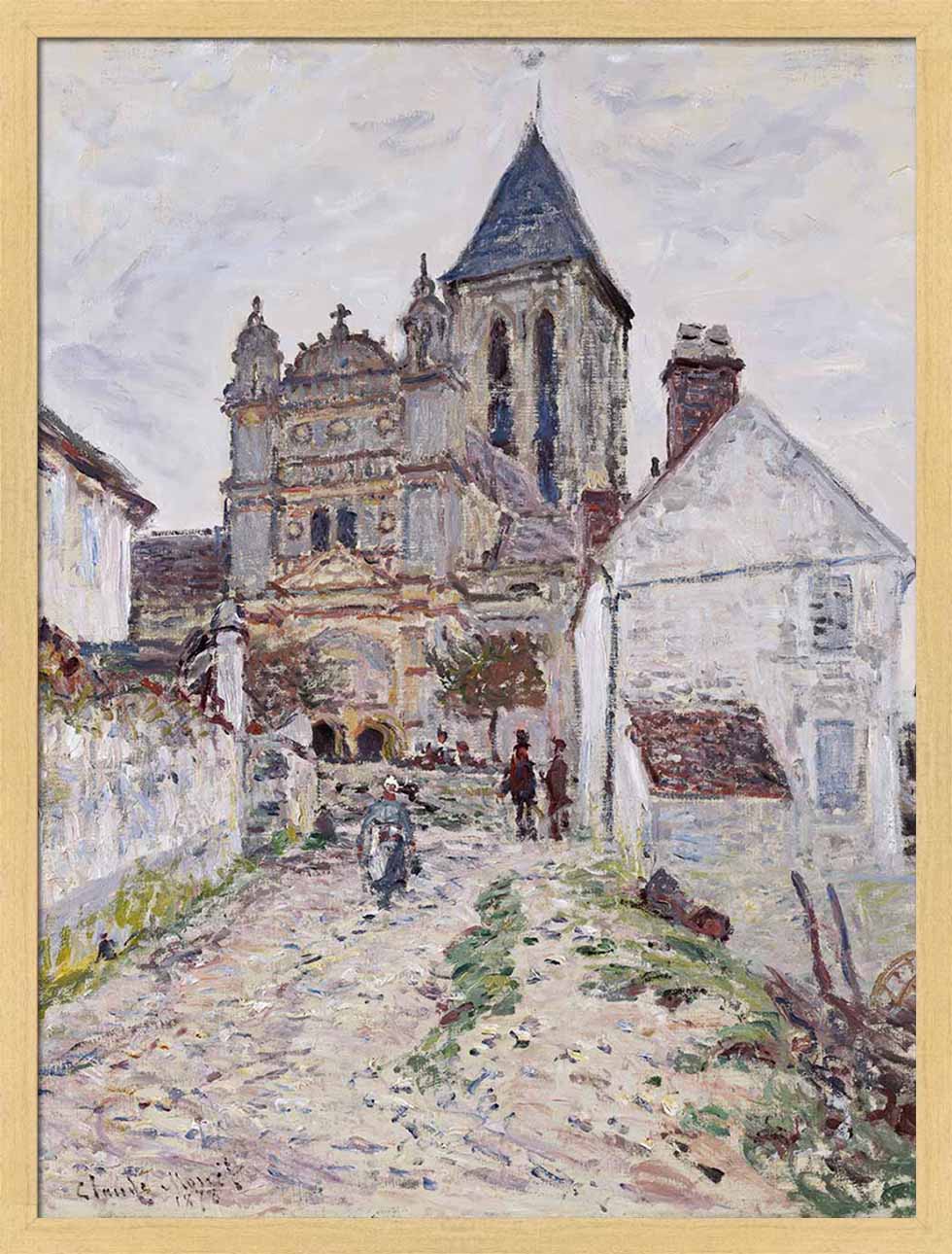 The Church at Vetheuil | Paper