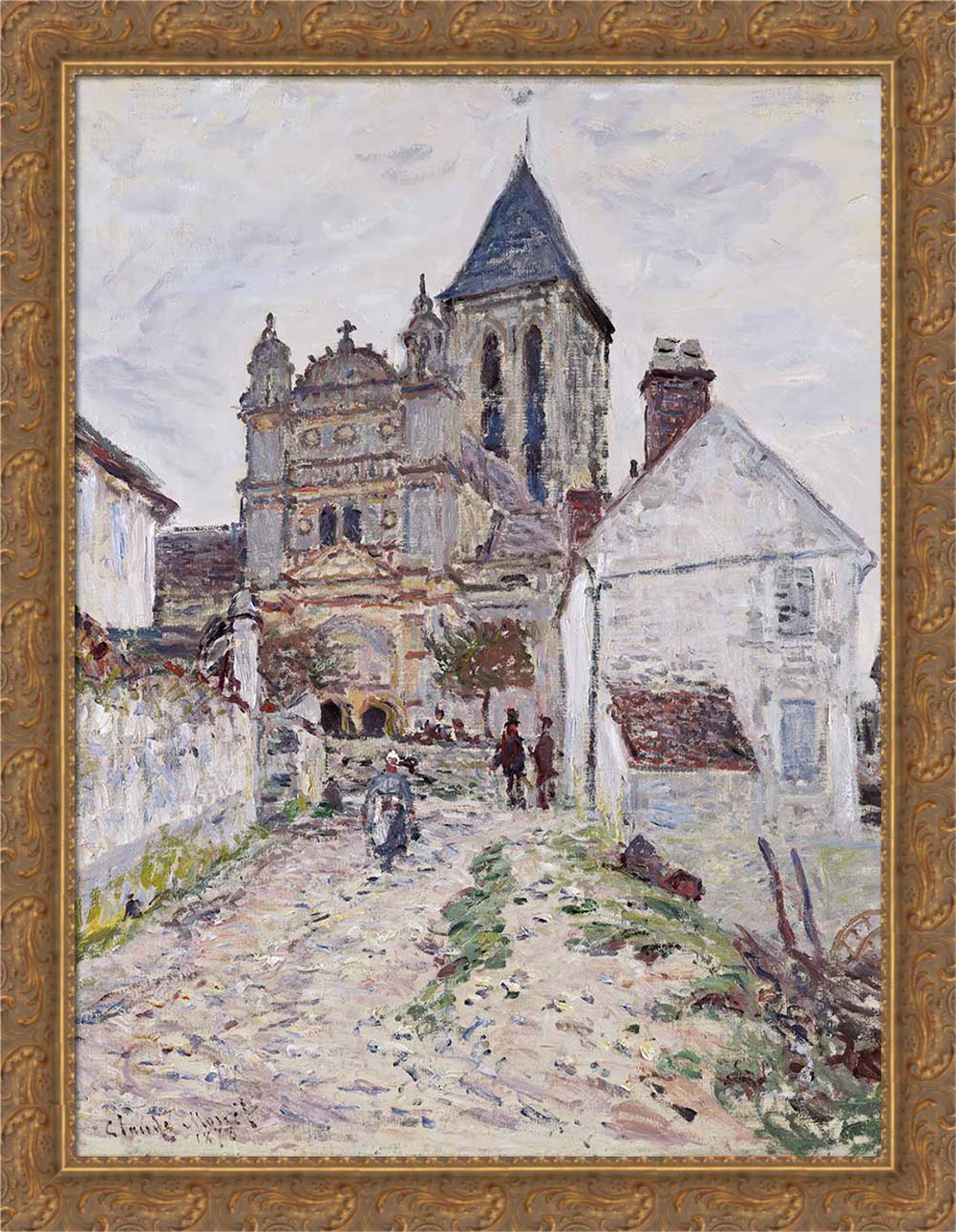 The Church at Vetheuil | Paper