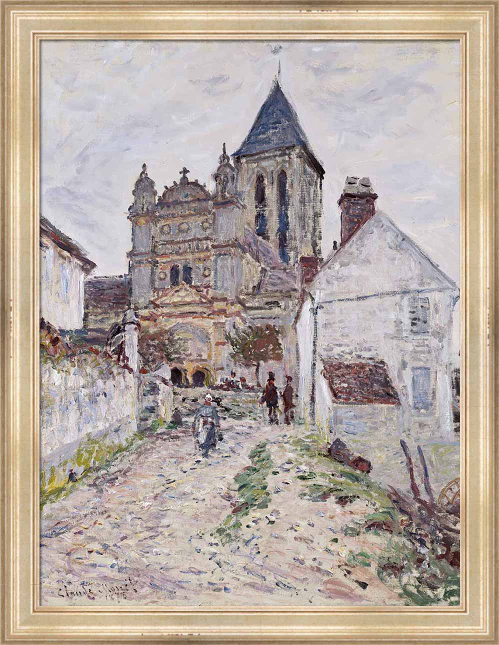 The Church at Vetheuil | Paper