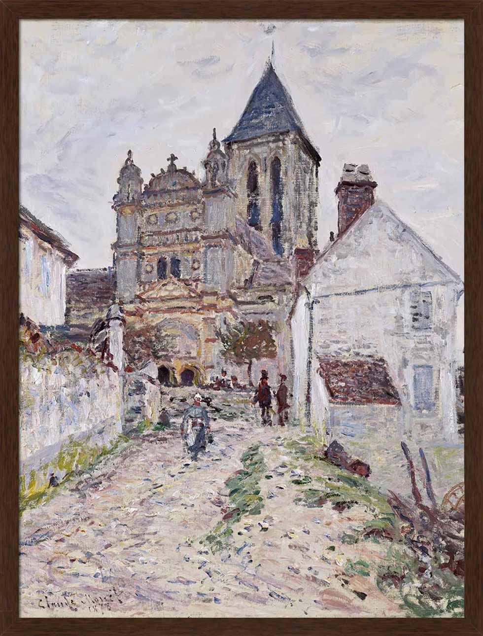 The Church at Vetheuil | Paper