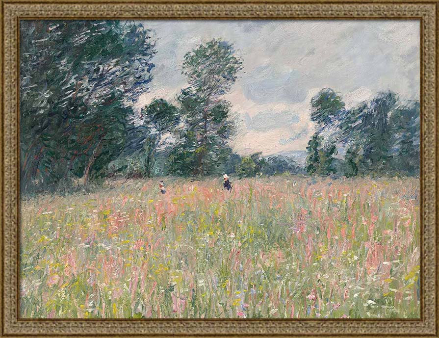 The Flowered Meadow | Paper