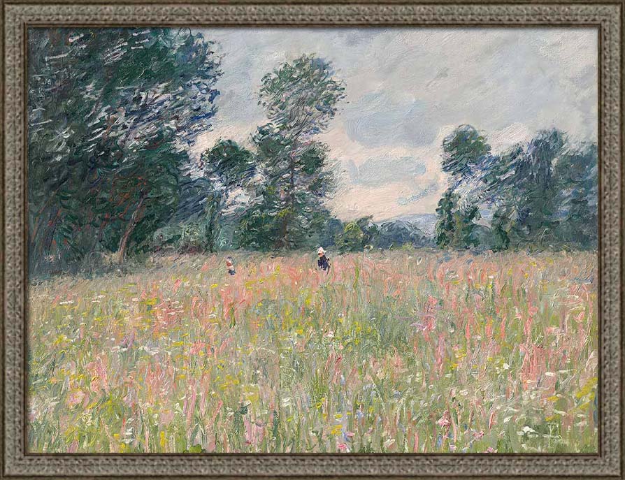 The Flowered Meadow | Paper