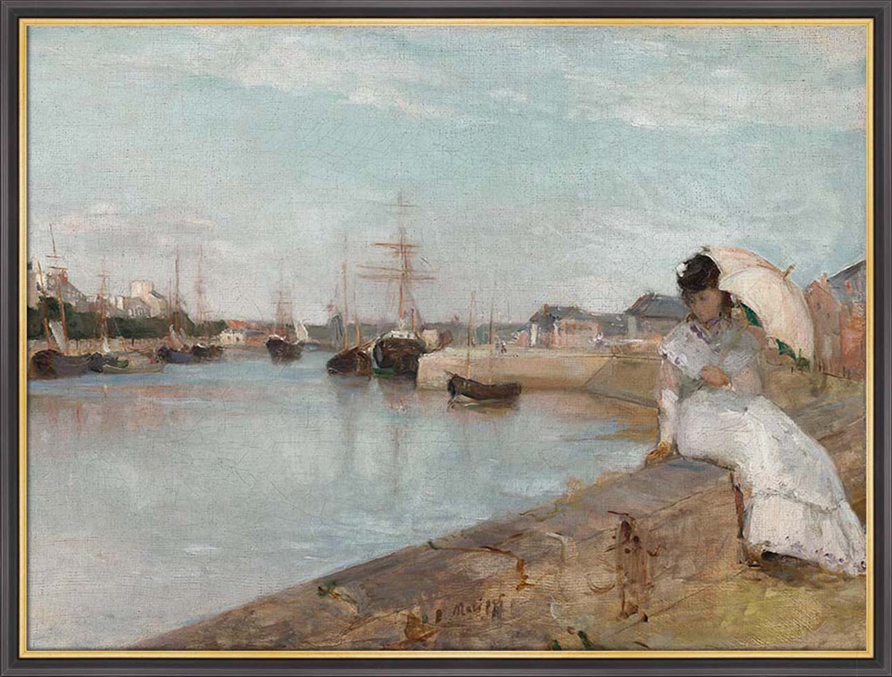 The Harbor at Lorient | Paper
