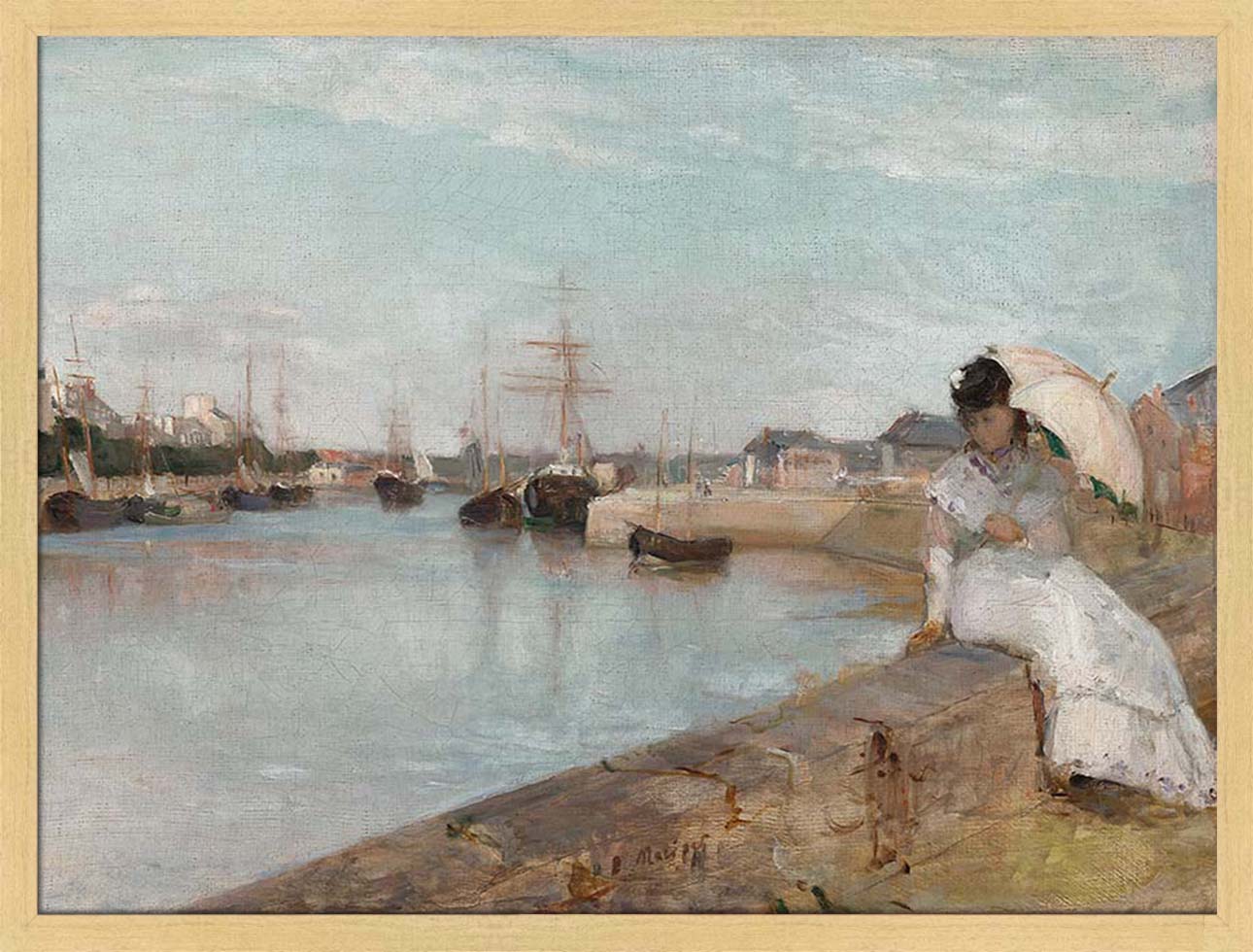 The Harbor at Lorient | Paper