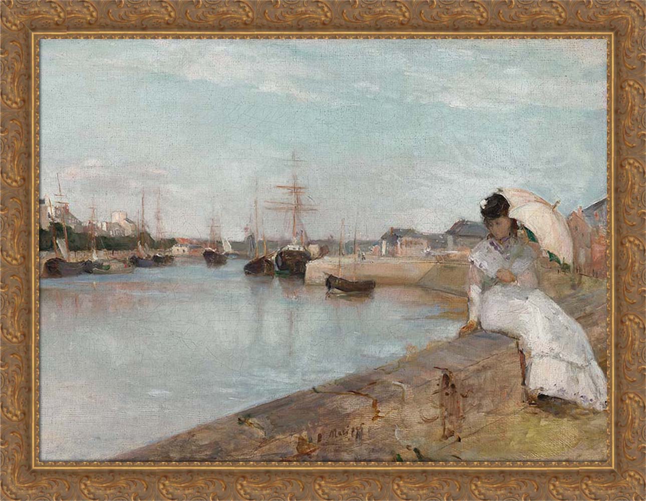 The Harbor at Lorient | Paper