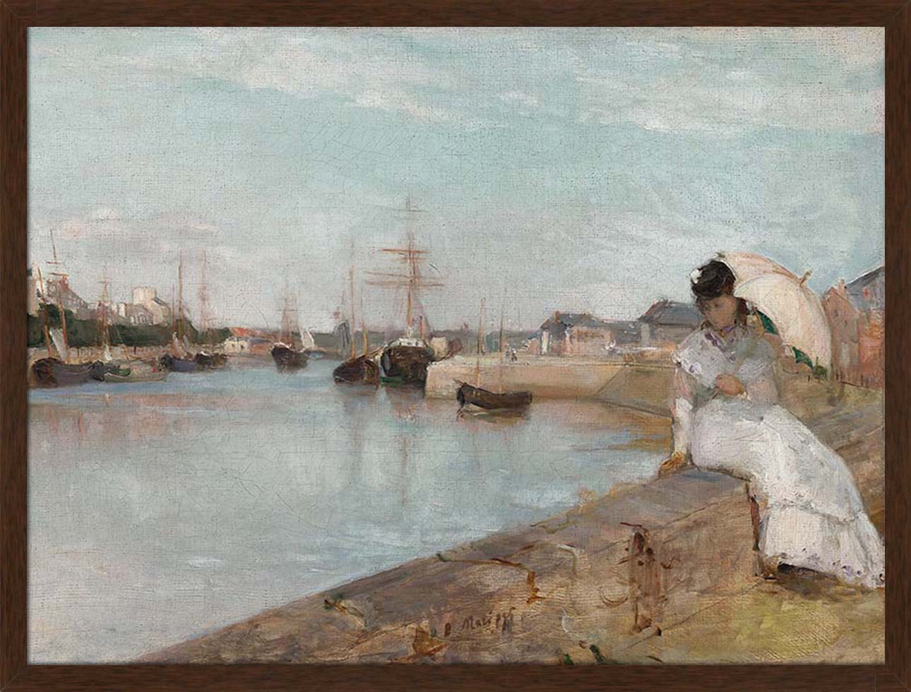 The Harbor at Lorient | Paper