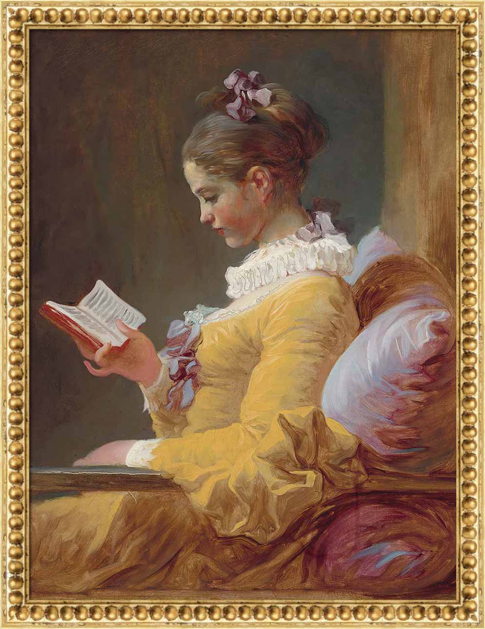 Young Girl Reading | Paper