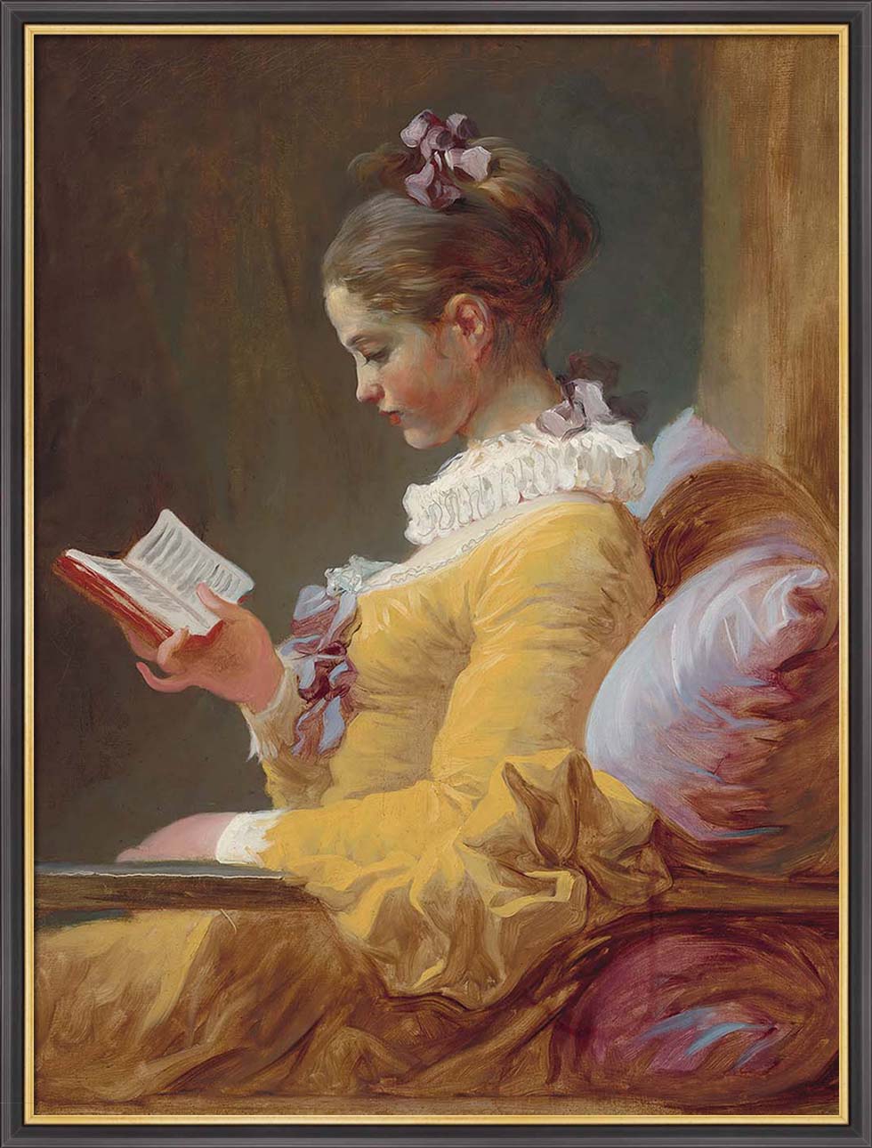 Young Girl Reading | Paper