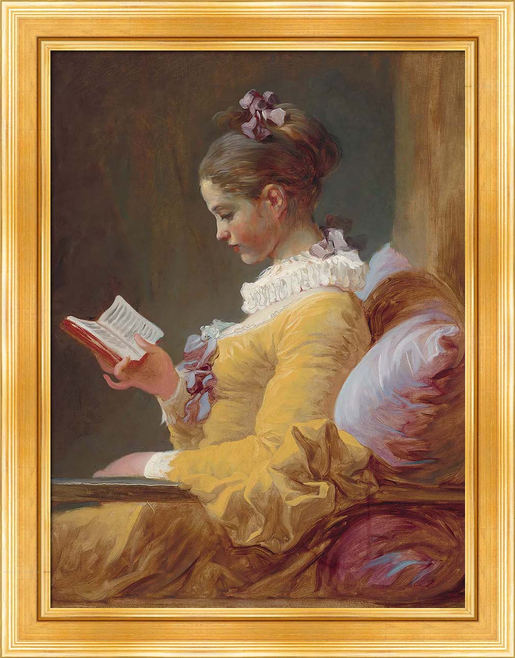 Young Girl Reading | Paper