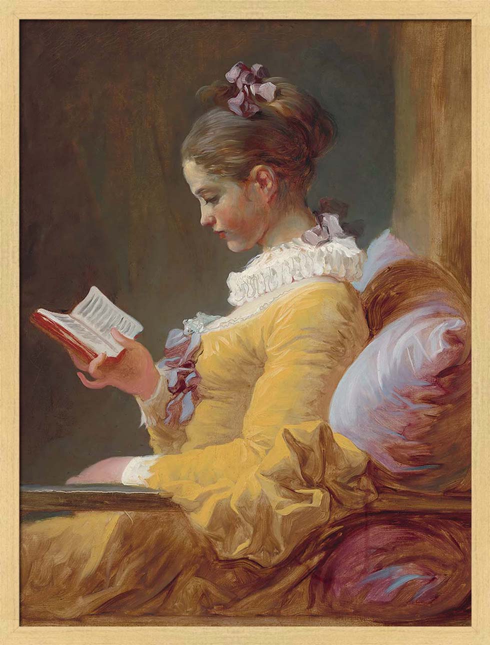 Young Girl Reading | Paper