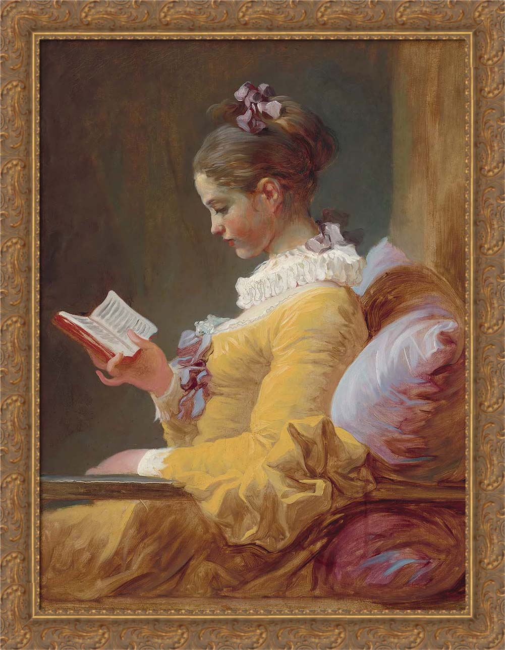 Young Girl Reading | Paper