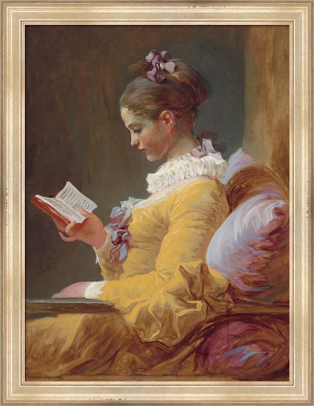 Young Girl Reading | Paper