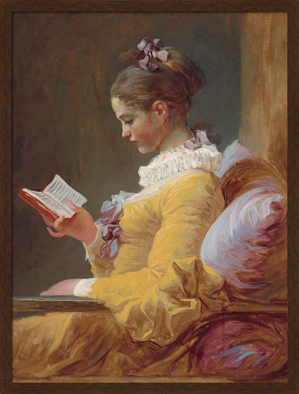 Young Girl Reading | Paper