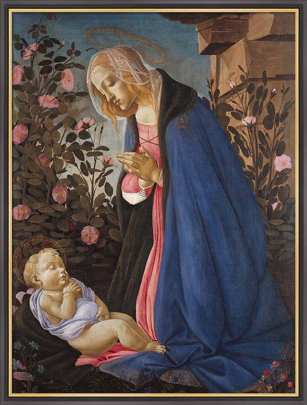 The Virgin Adoring the Sleeping Christ Child | Paper