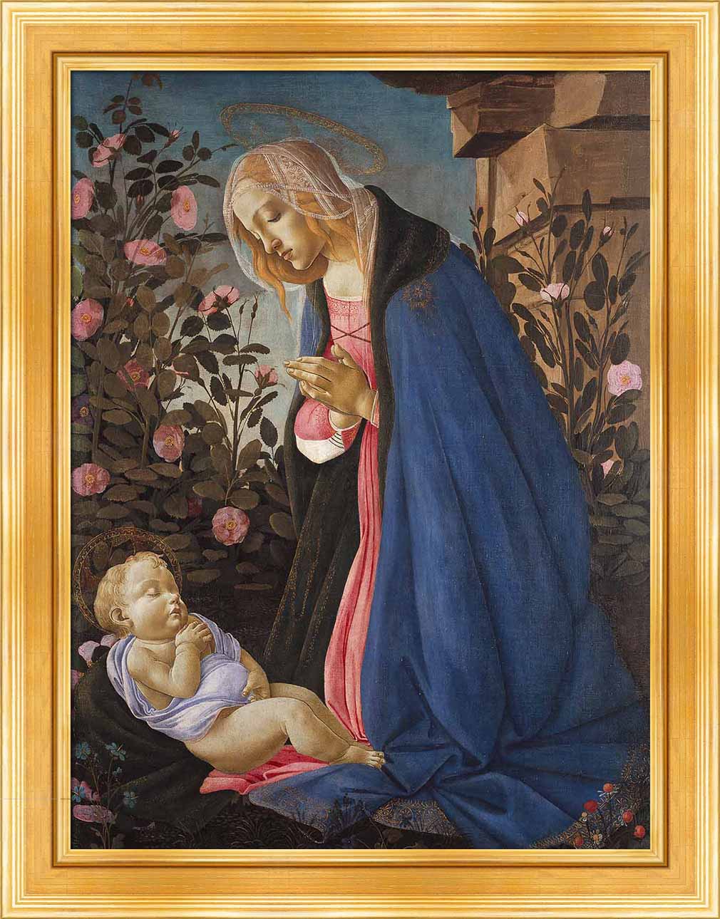 The Virgin Adoring the Sleeping Christ Child | Paper