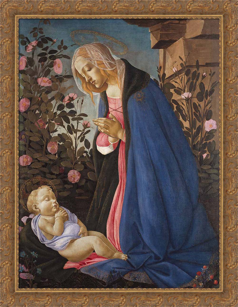 The Virgin Adoring the Sleeping Christ Child | Paper