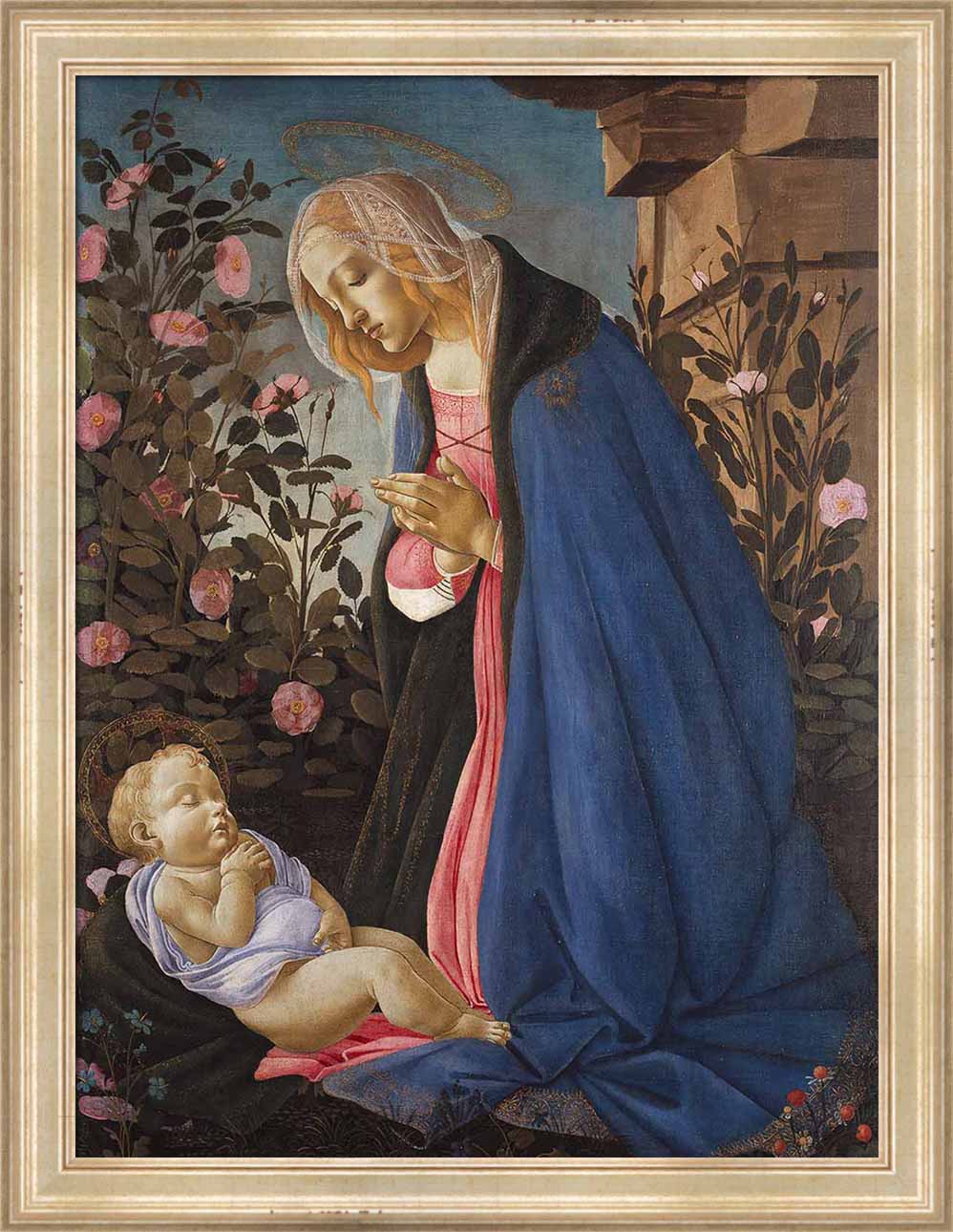 The Virgin Adoring the Sleeping Christ Child | Paper