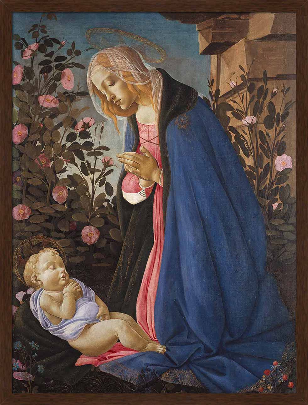 The Virgin Adoring the Sleeping Christ Child | Paper