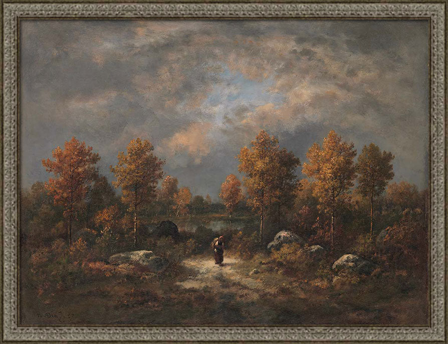 The Woodland Pond | Paper