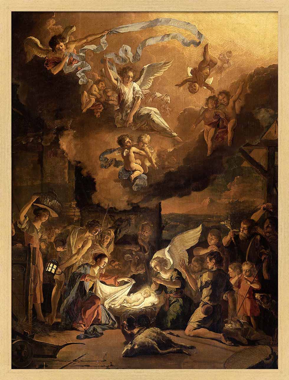 The Adoration of the Shepherds | Paper
