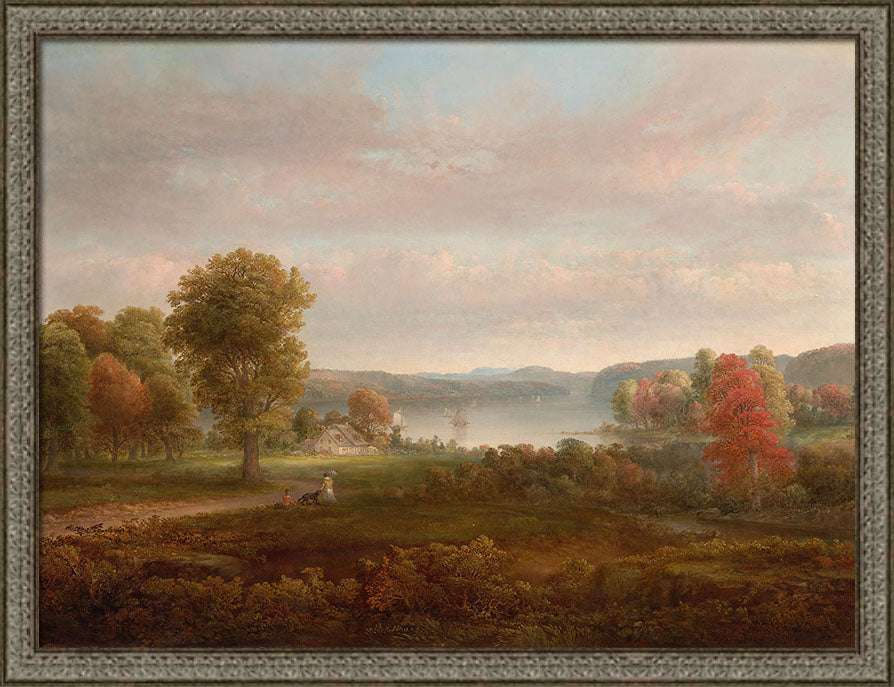 View on the Hudson in Autumn | Paper