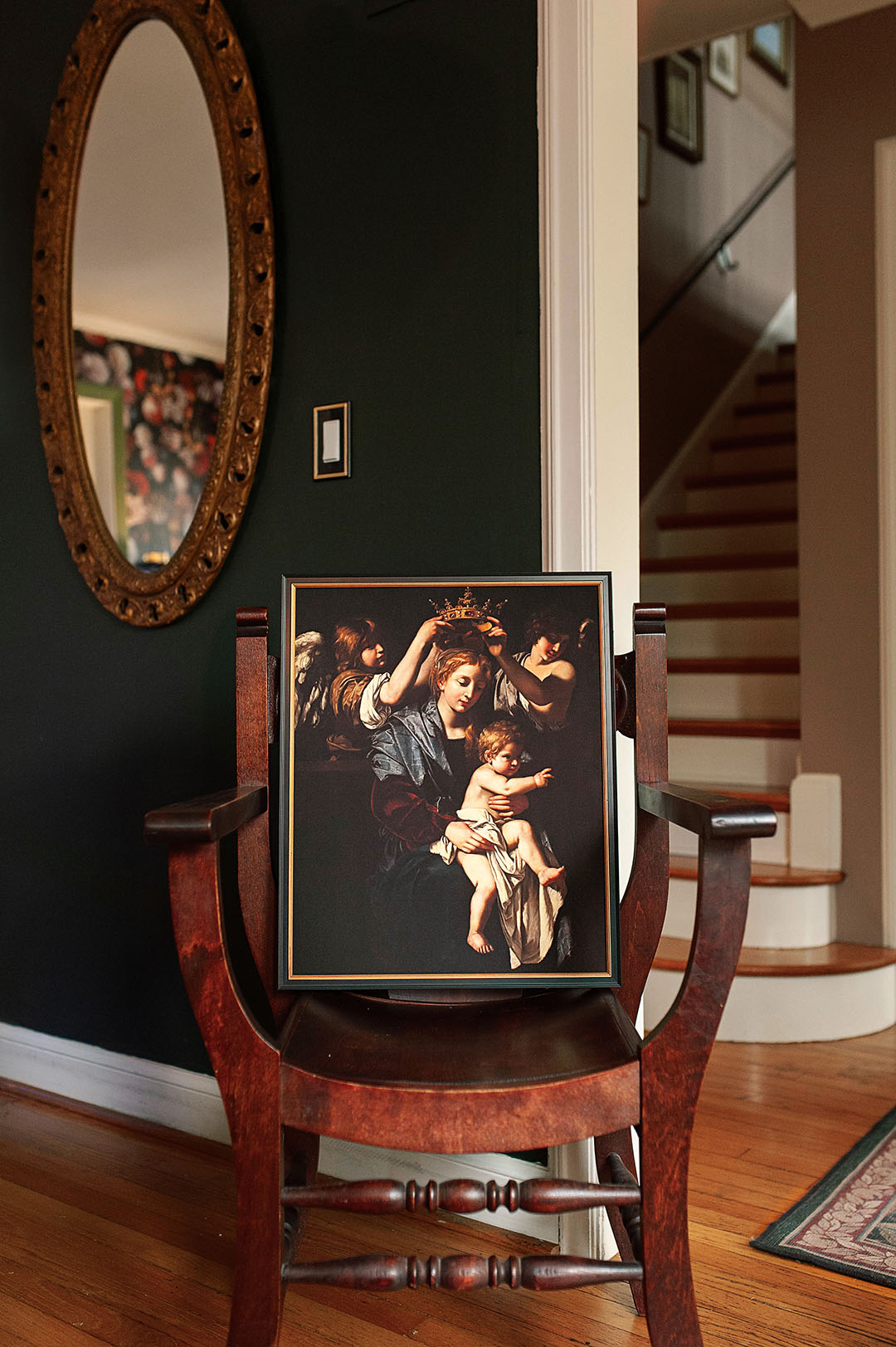 Virgin and Child with Angels | Paper