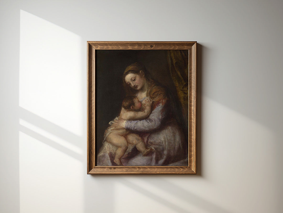 The Virgin and Child | Paper