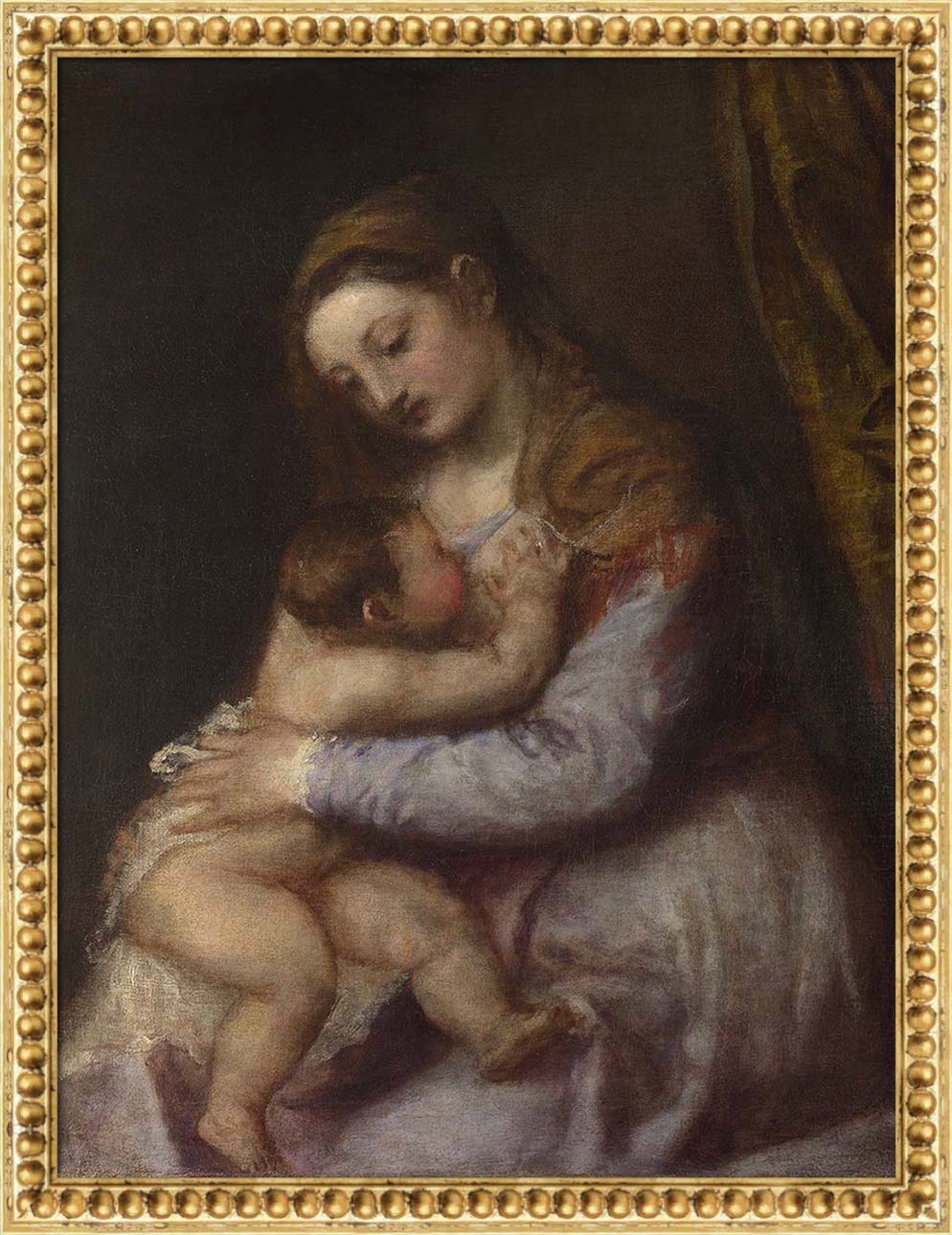 The Virgin and Child | Paper