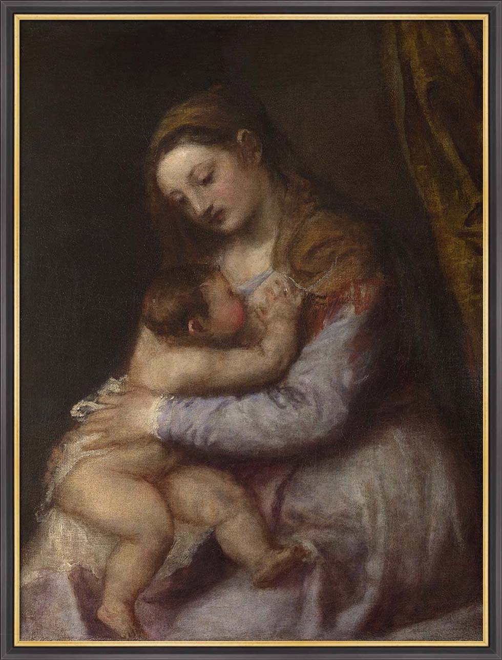 The Virgin and Child | Paper