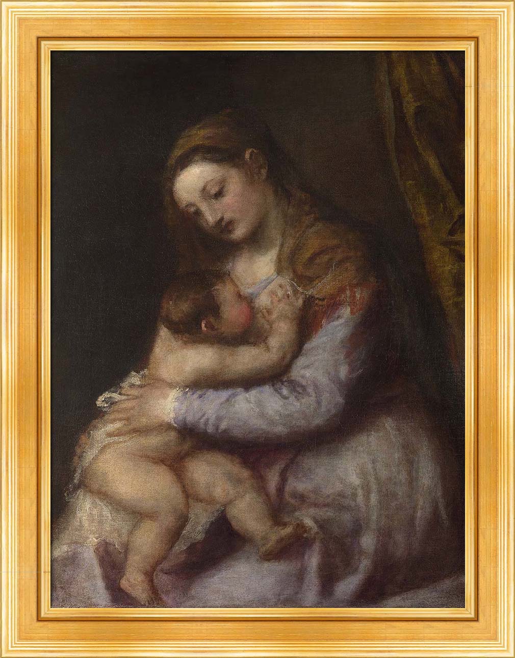 The Virgin and Child | Paper