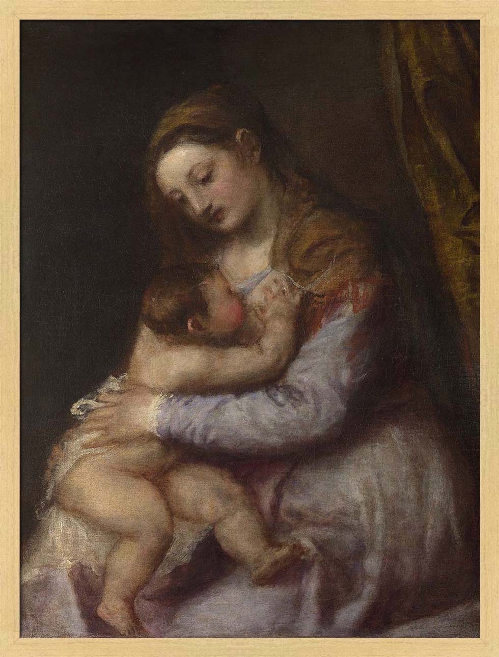 The Virgin and Child | Paper