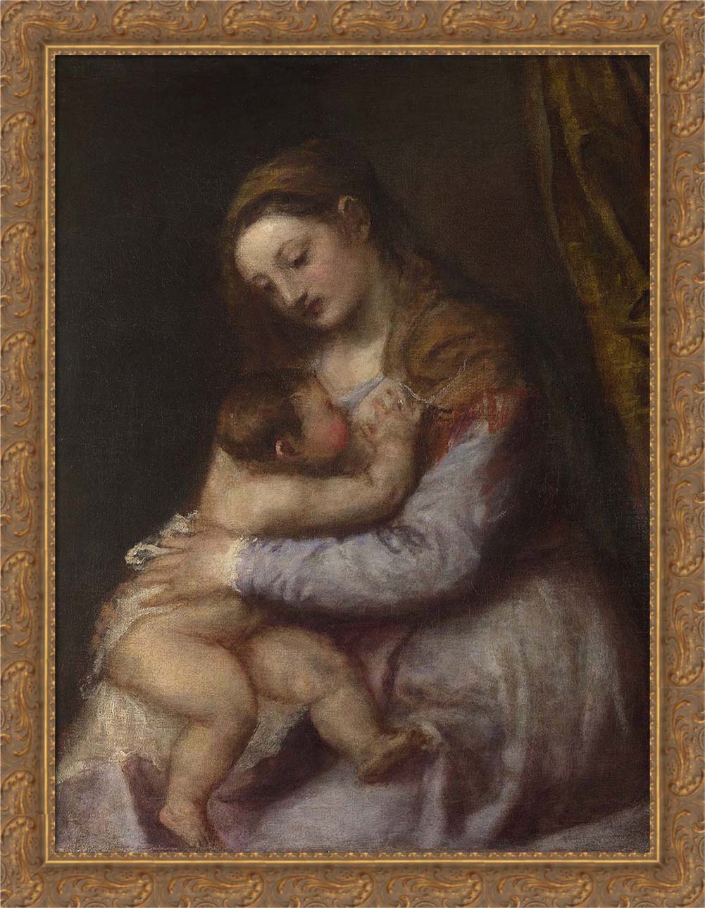 The Virgin and Child | Paper