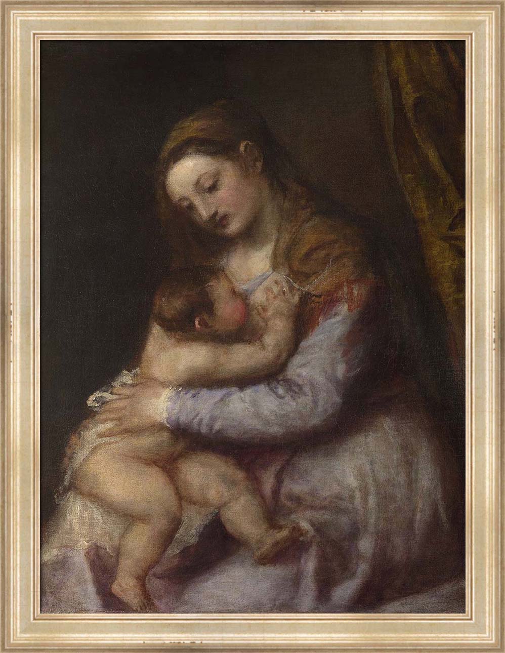 The Virgin and Child | Paper