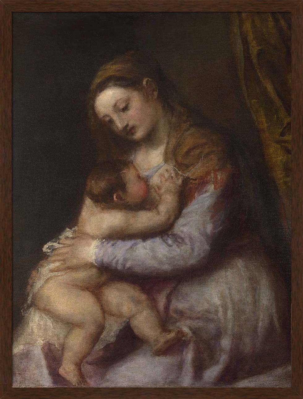 The Virgin and Child | Paper