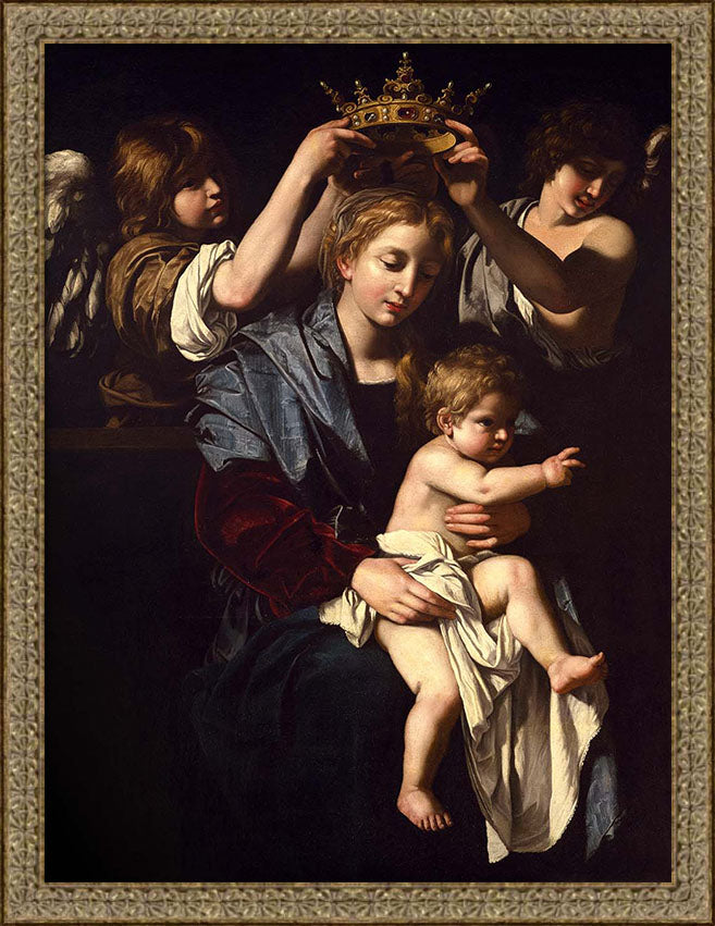 Virgin and Child with Angels | Paper