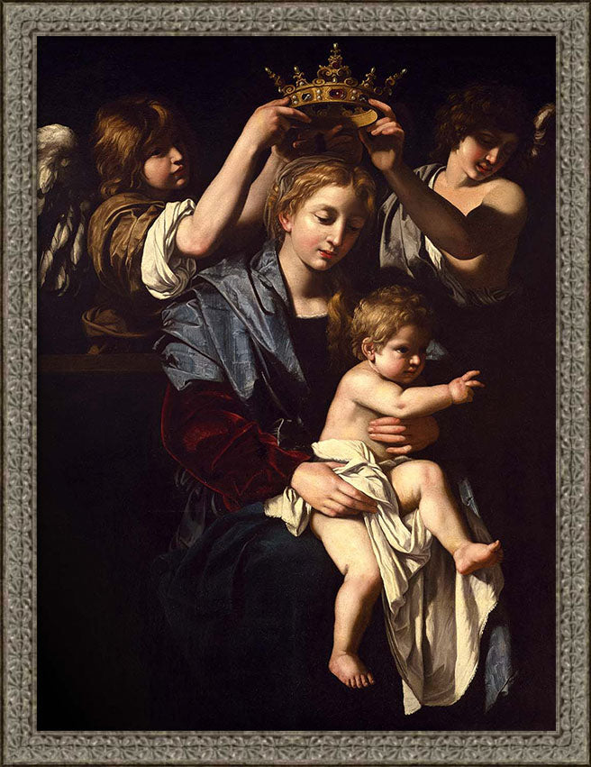 Virgin and Child with Angels | Paper
