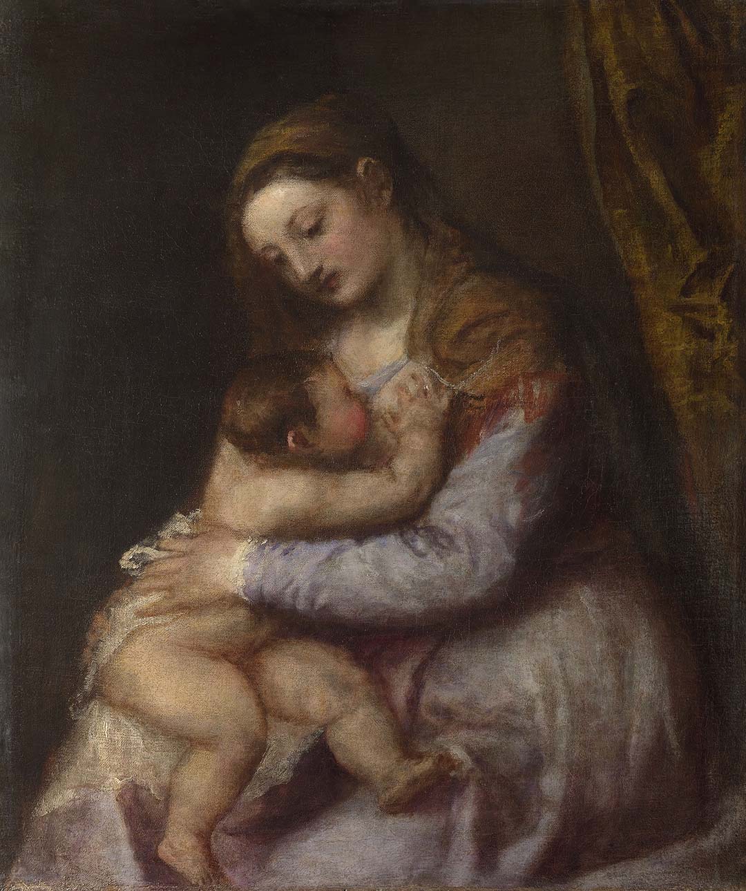 The Virgin and Child | Paper