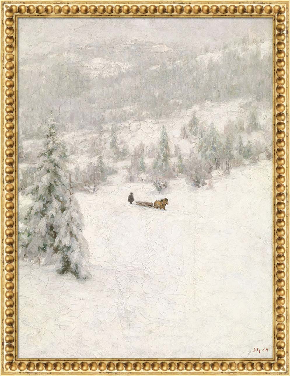 Winter Pilgrimage | Paper