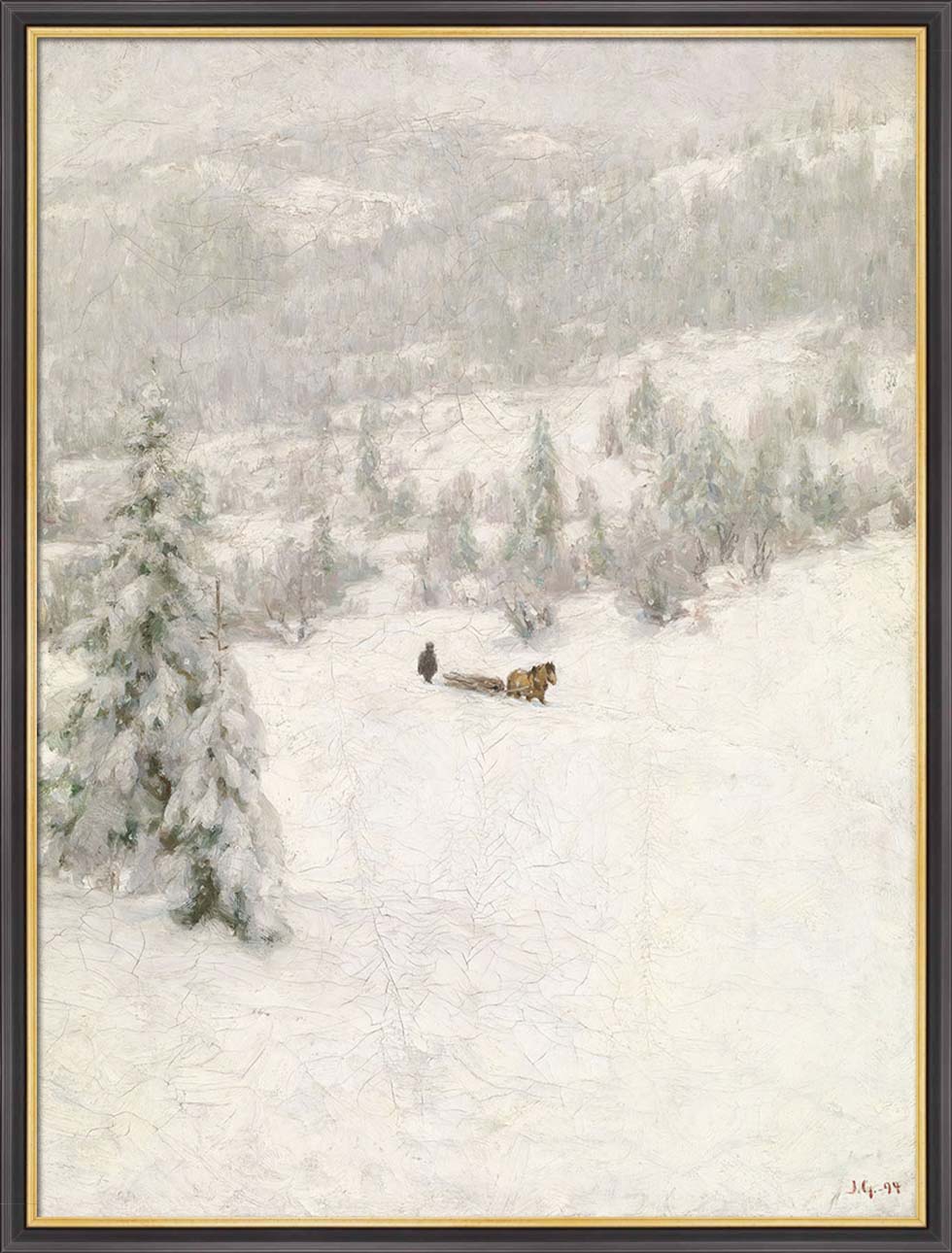 Winter Pilgrimage | Paper