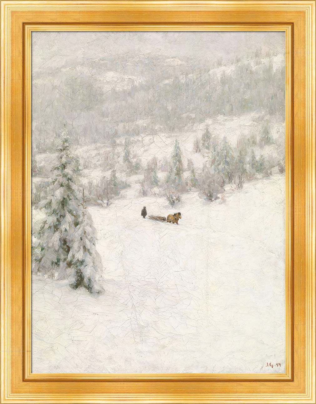 Winter Pilgrimage | Paper