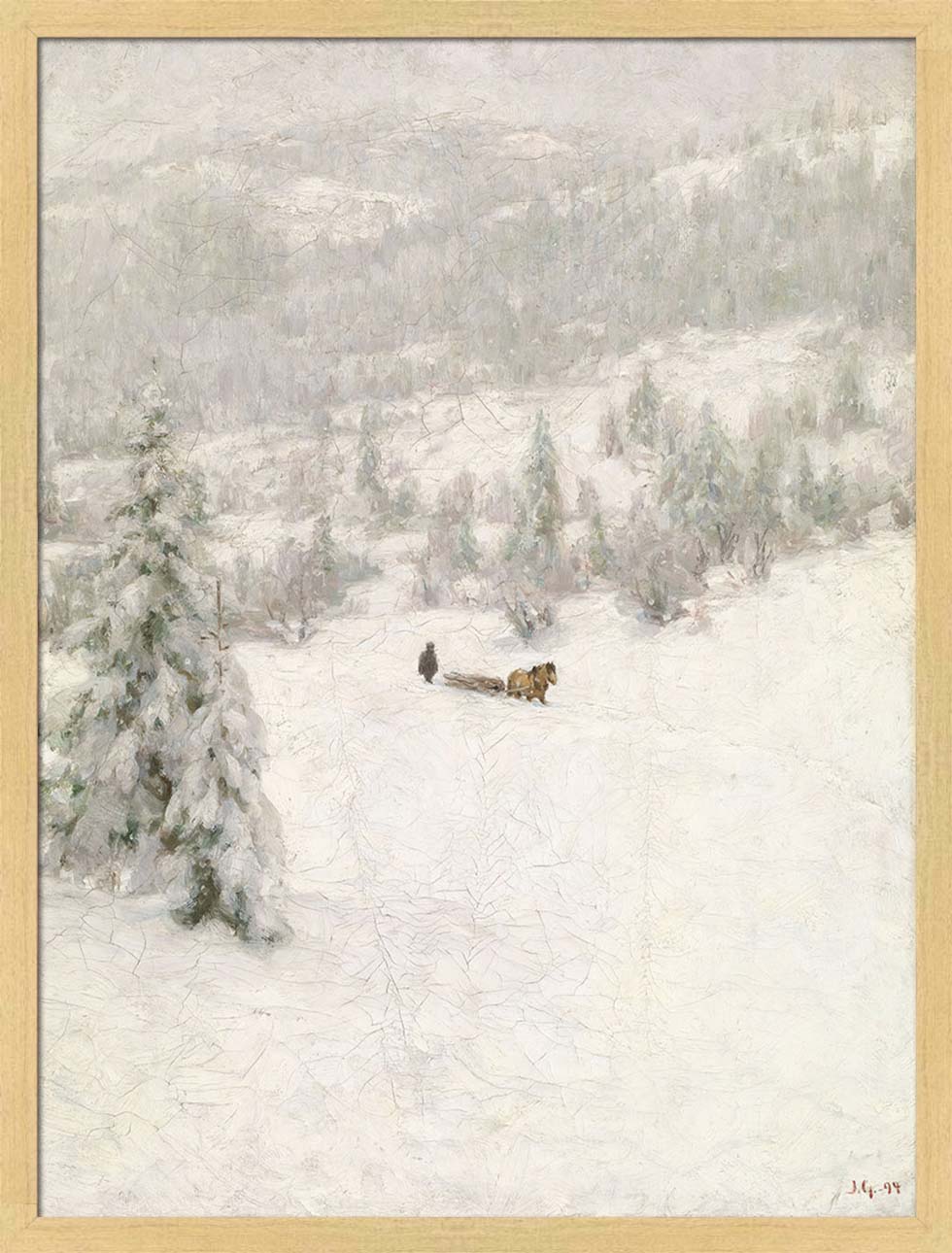 Winter Pilgrimage | Paper