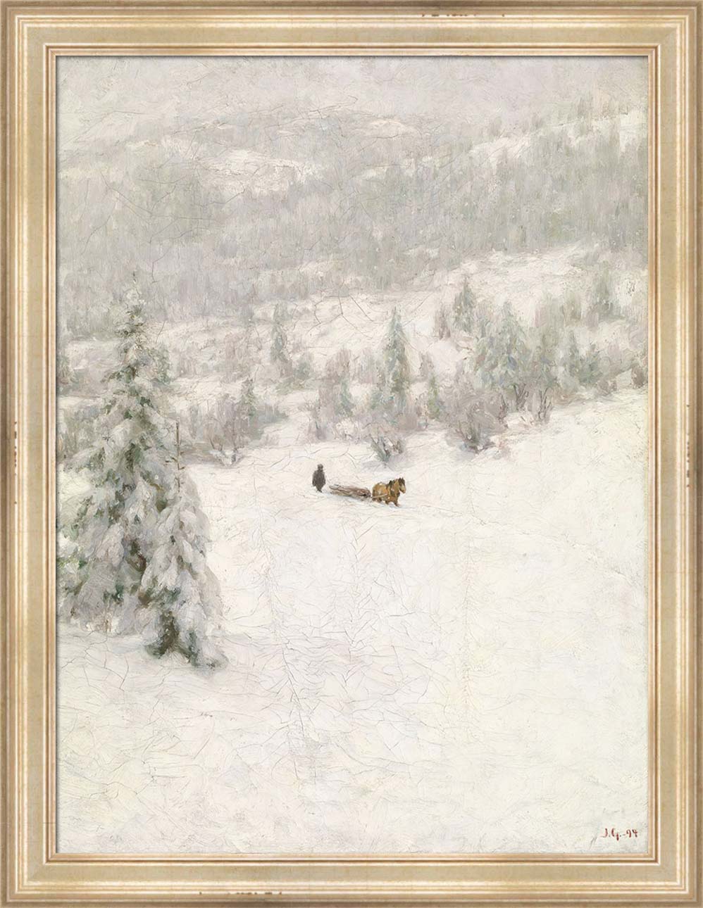 Winter Pilgrimage | Paper