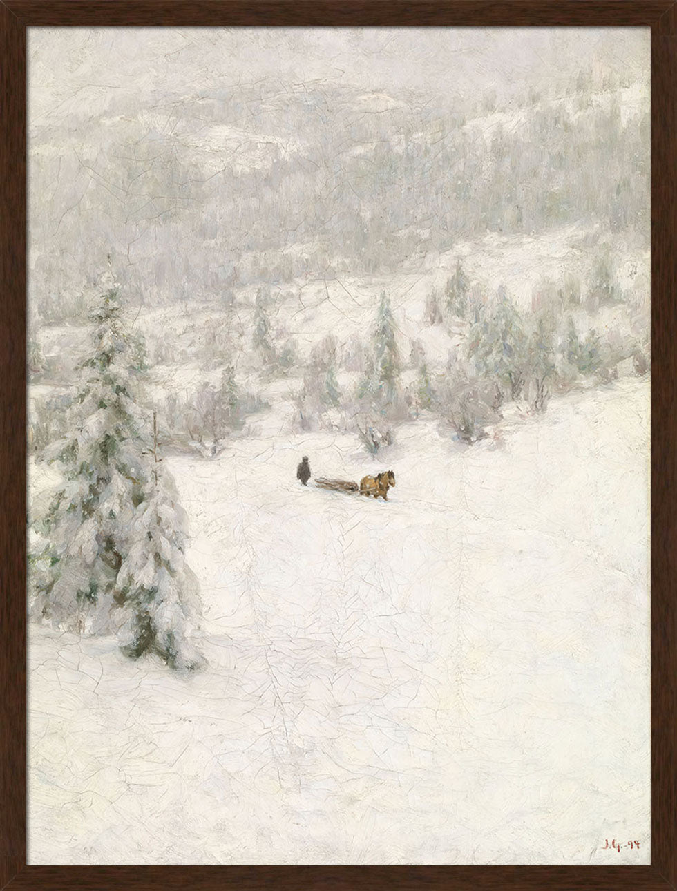 Winter Pilgrimage | Paper